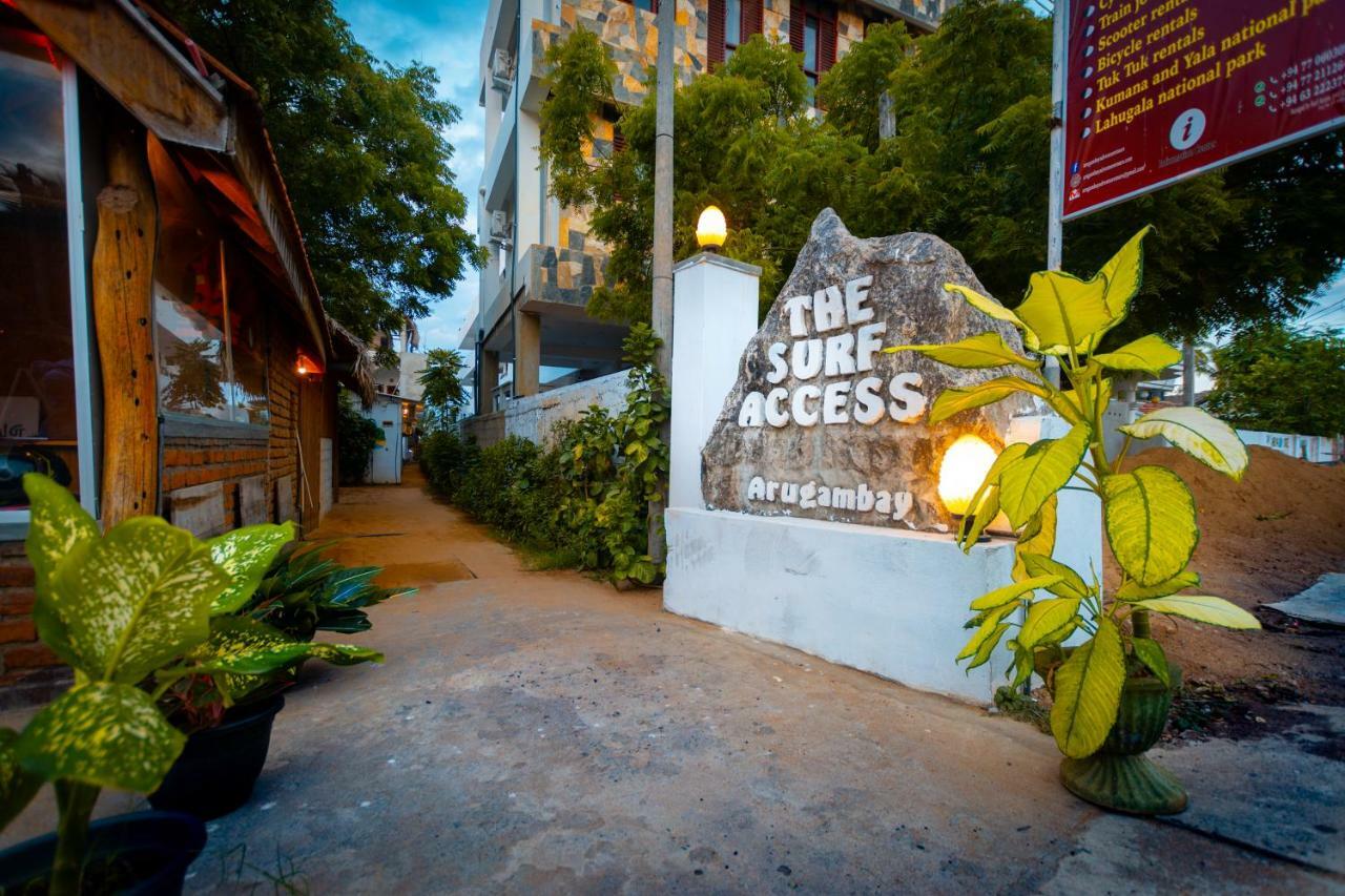 The Surf Access Guest House Arugam Bay Eksteriør billede